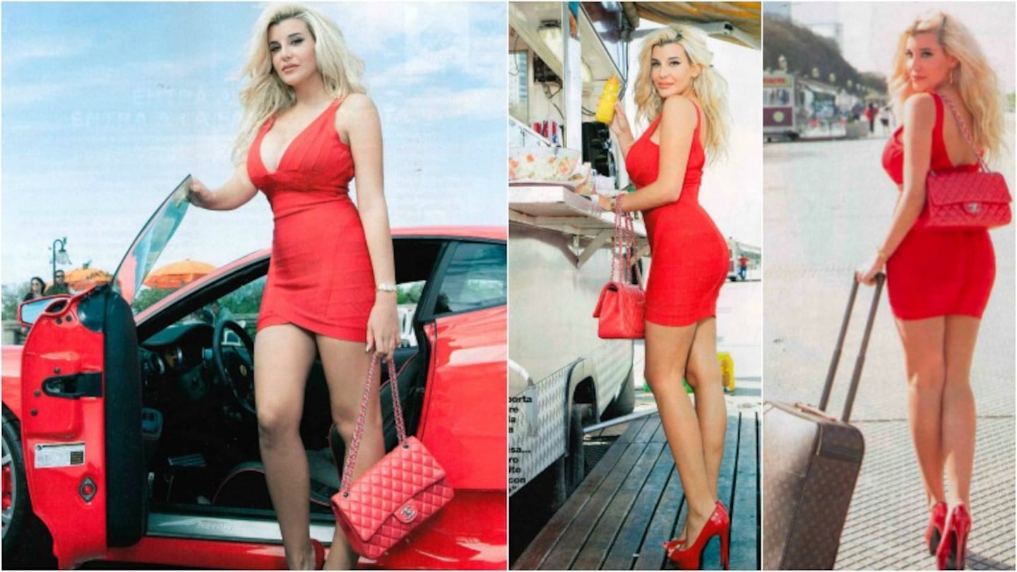 Charlotte Caniggia, una chica exigente: "Sólo acepto novios que hagan buenos regalitos y me saquen a pasear en Ferrari". Foto: Gente