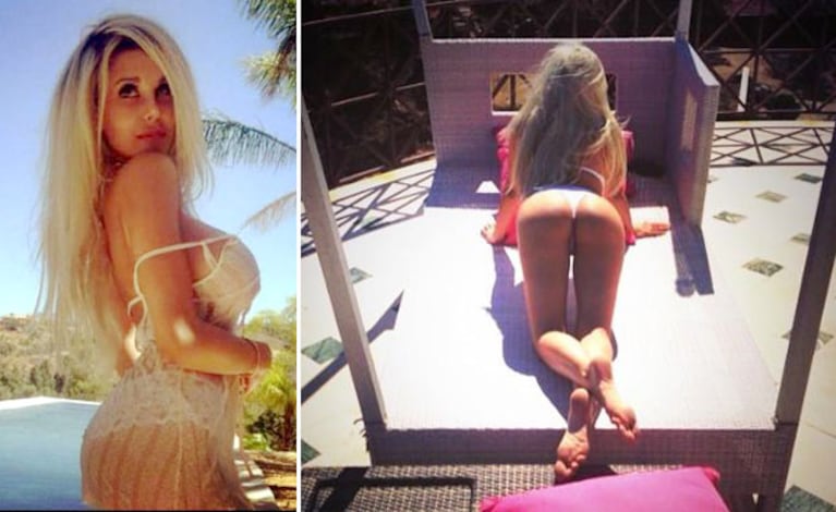 Charlotte Caniggia volvió a provocar en las redes sociales. (Foto: Twitter)