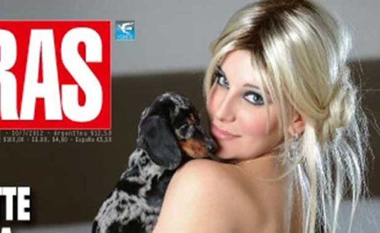 Charlotte Caniggia y una tapa muy sexy para la revista Caras