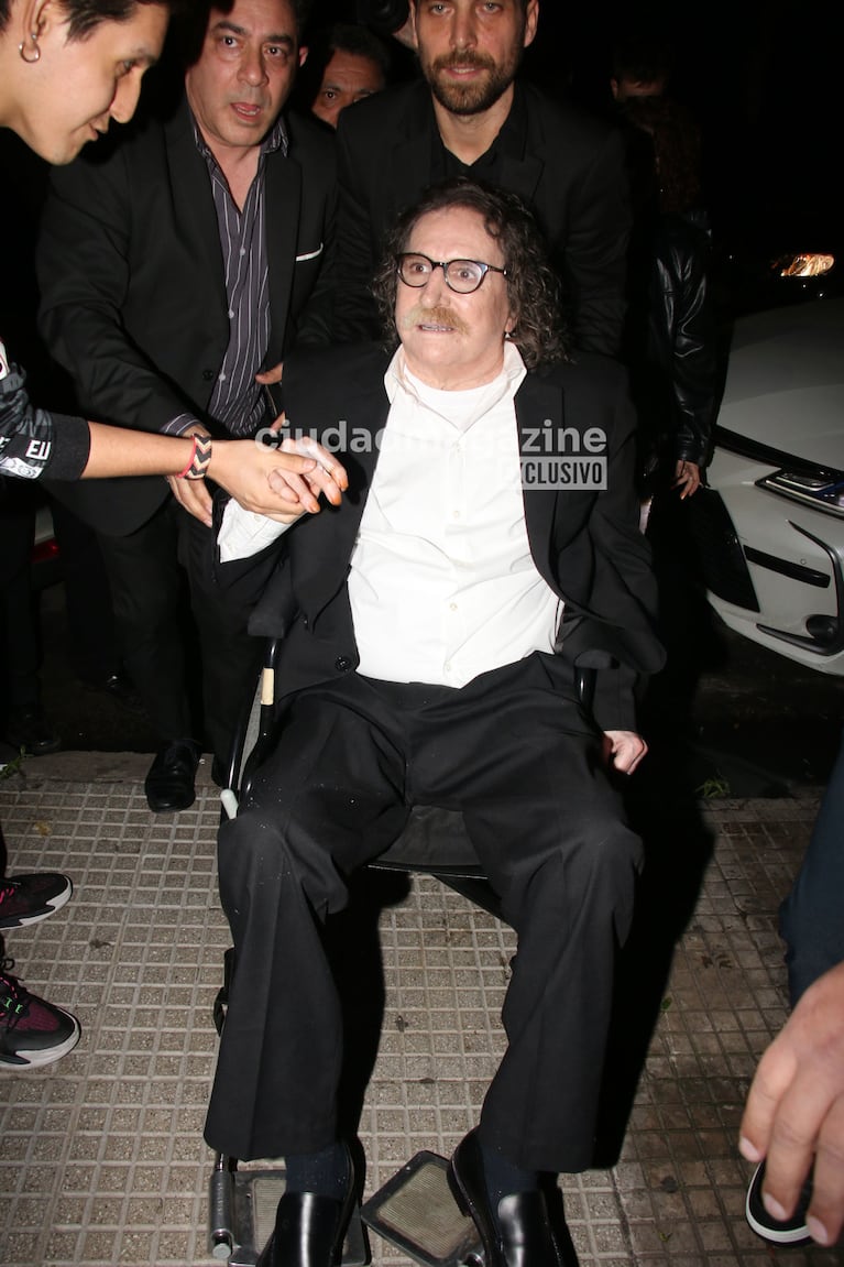 Charly García celebró su cumpleaños (Foto: Movilpress).