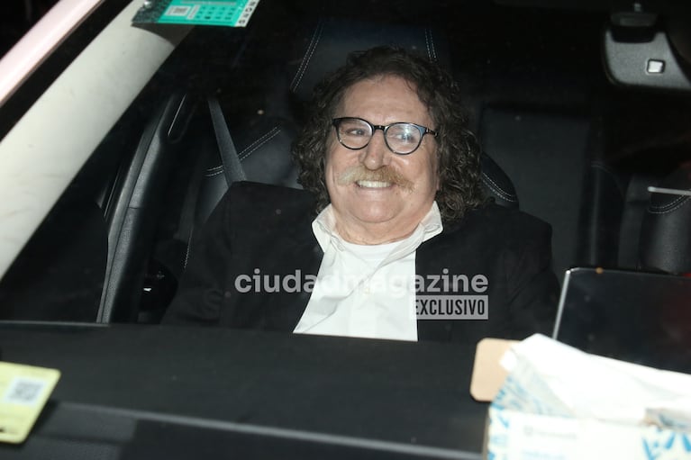 Charly García celebró su cumpleaños (Foto: Movilpress).