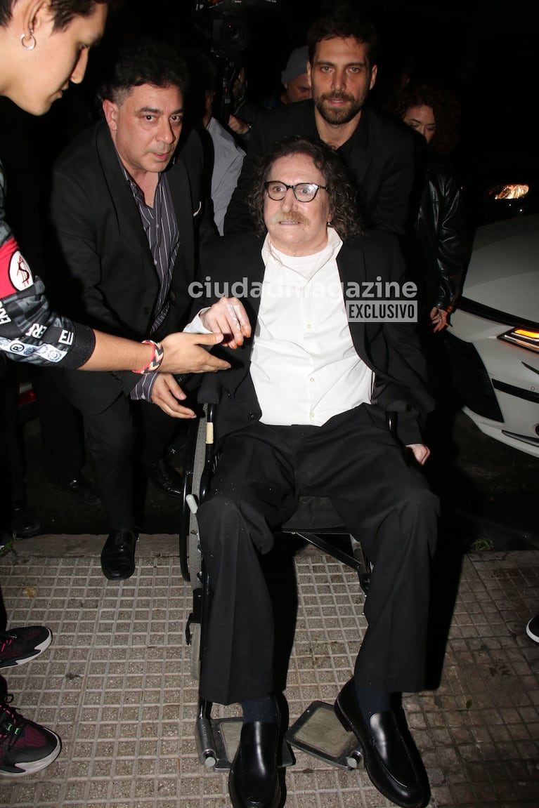 Charly García celebró su cumpleaños (Foto: Movilpress).