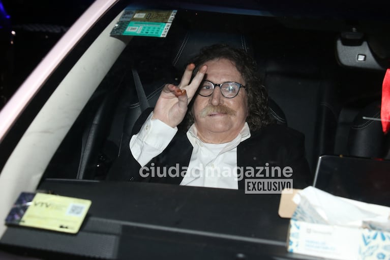 Charly García celebró su cumpleaños (Foto: Movilpress).