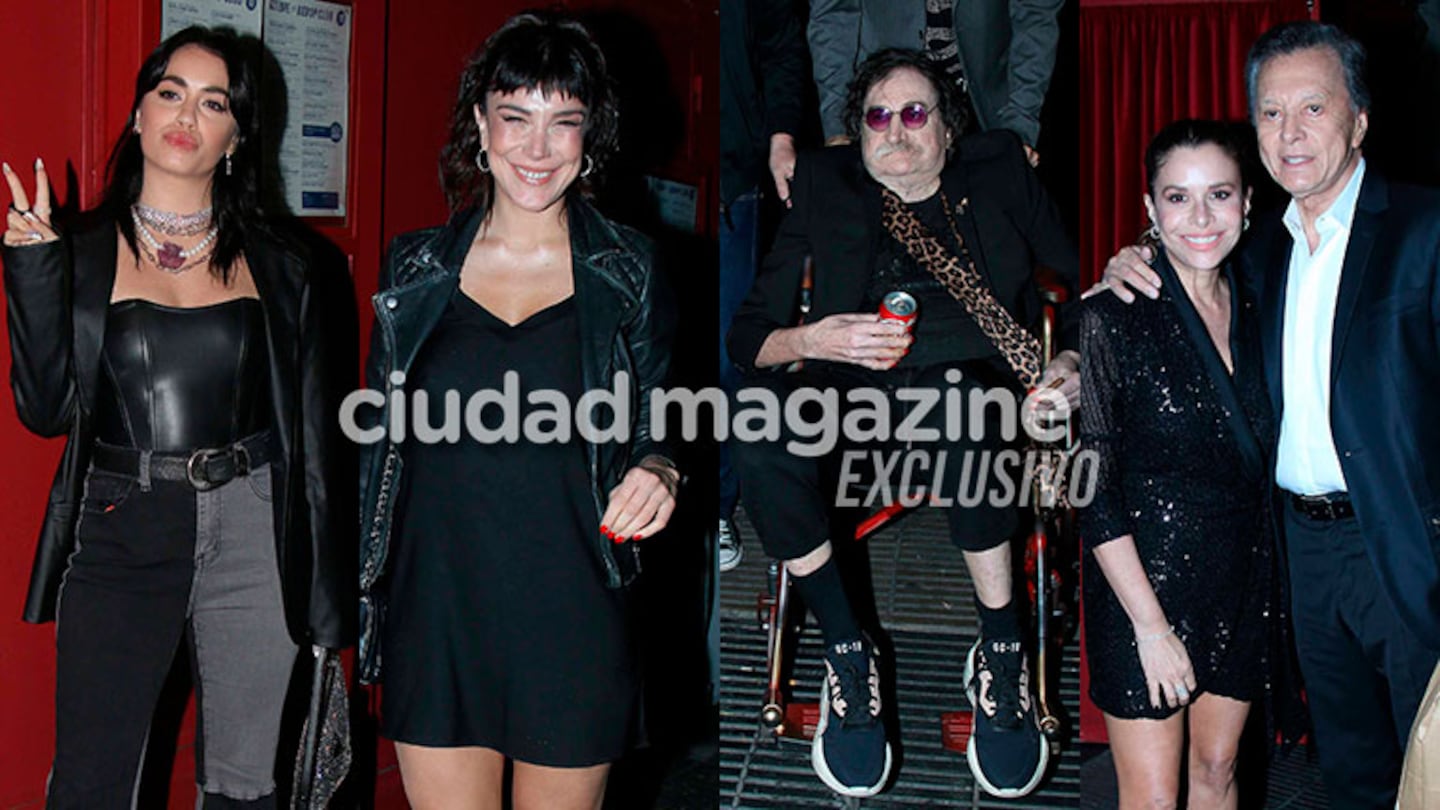 Charly García celebró su cumpleaños rodeado de famosos (Fotos: Movilpress).