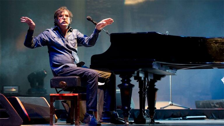 Charly García dijo presente en el festival uruguayo Medio y Medio