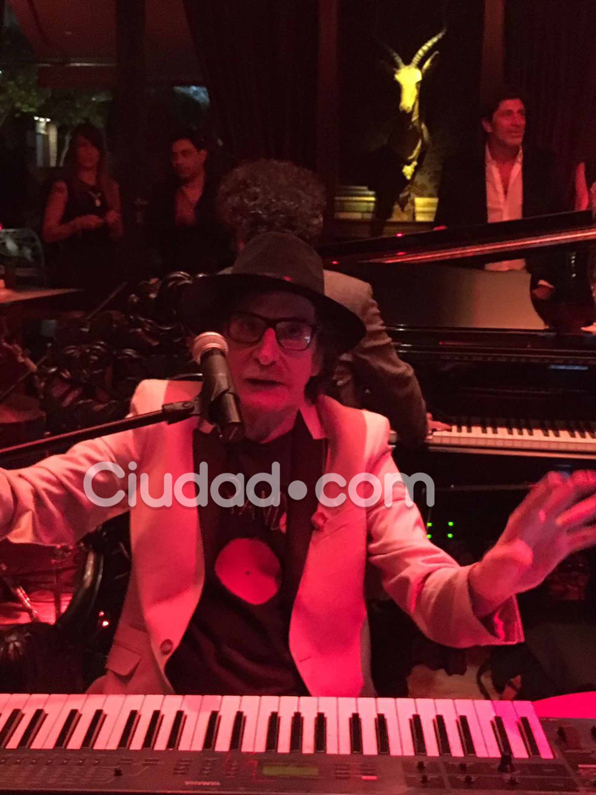 Charly García festejó sus 65 con música y amigos. Foto: Movilpress.