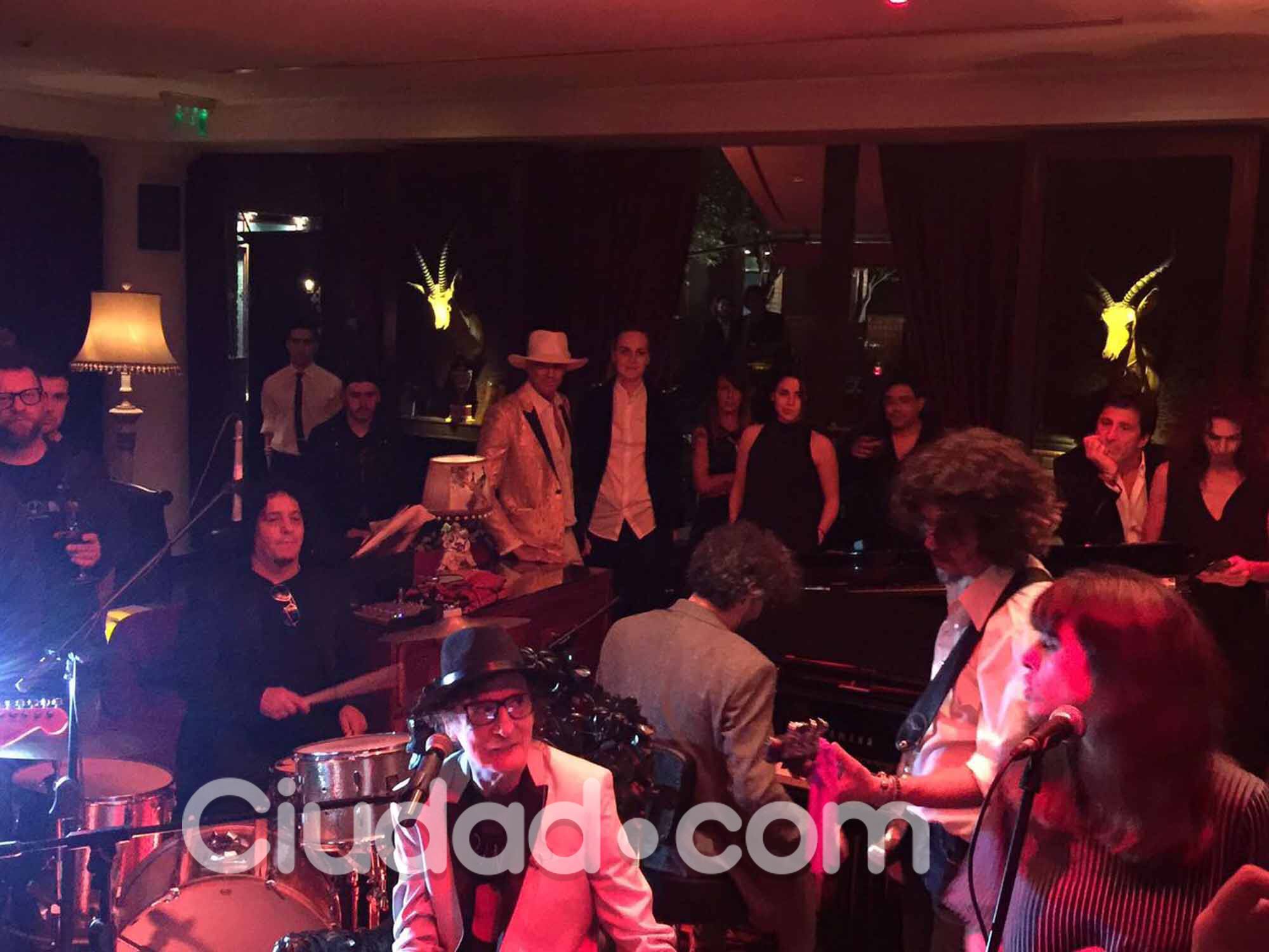 Charly García festejó sus 65 con música y amigos. Foto: Movilpress.