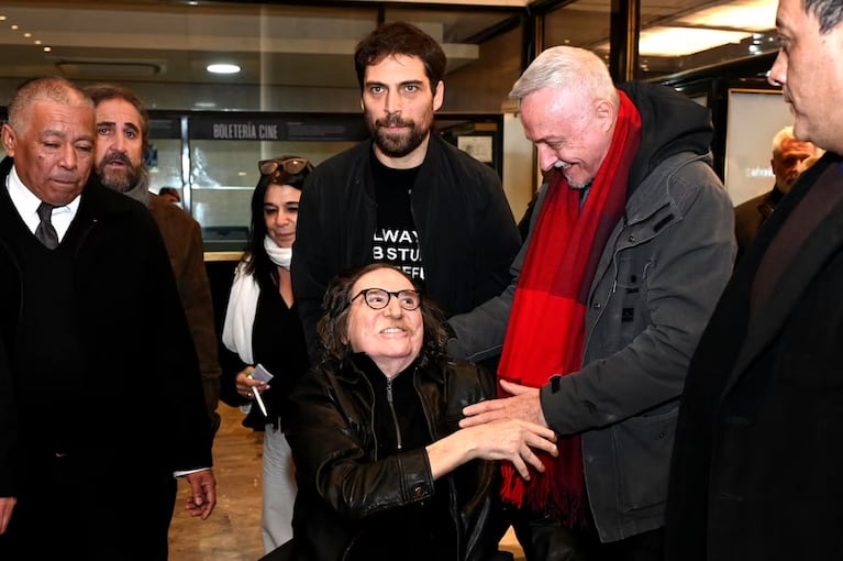 Charly García junto a Pedro Aznar