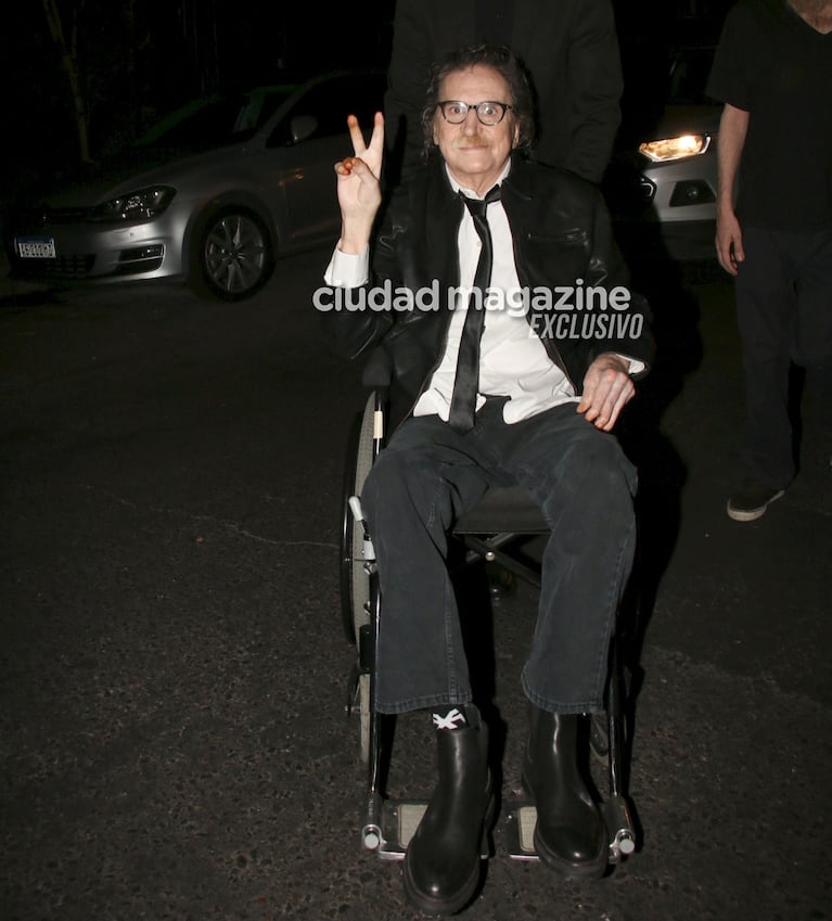 Charly García: le sacaron un tumor y qué se sabe de su estado de salud (Foto de Movilpress)