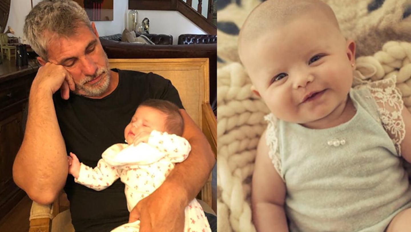 Chato compartió las fotos más tiernas de Julietita, su nieta.