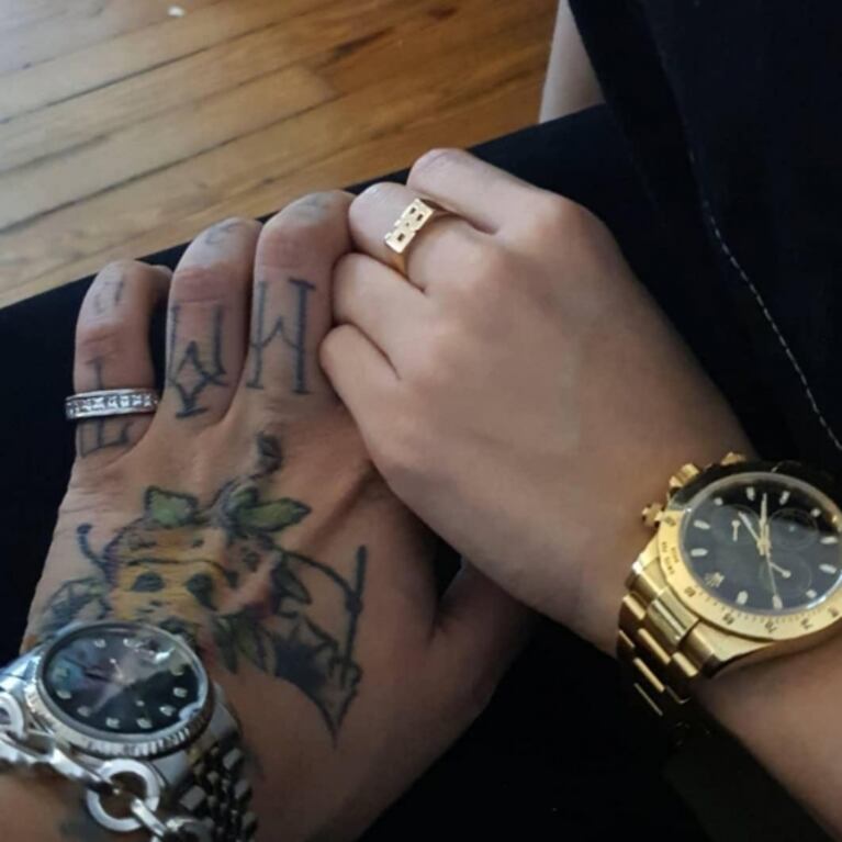 ¡Chau crisis! La foto súper romántica de la reconciliación de Duki con Brenda Asnicar