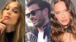 Chechu Bonelli, Darío Cvitanich e Ivana Figueiras (Fotos: Instagram y captura América TV)