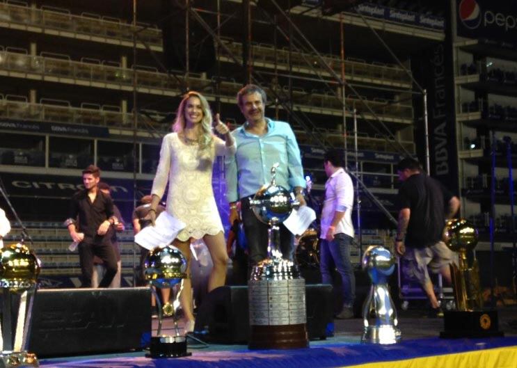 Chechu Bonelli, fanática de Boca. (Foto: Instagram)