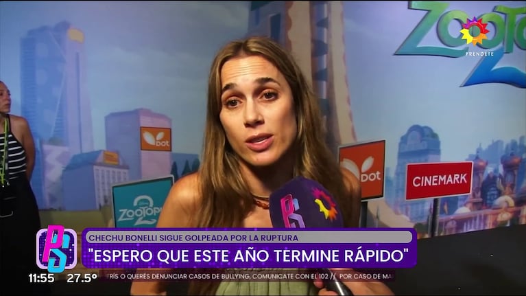Chechu Bonelli habló en Puro Show (Foto: captura de eltrece).