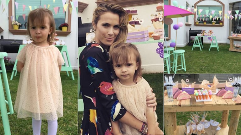 Chechu Bonelli le celebró el cumpleaños a su hija Lupe (Foto: Instagram)
