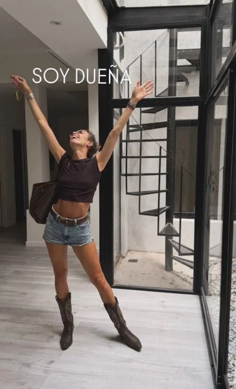 Chechu Bonelli mostró su nueva casa de soltera: diseño moderno y estilo industrial | Créditos: Instagram @chechubonelli