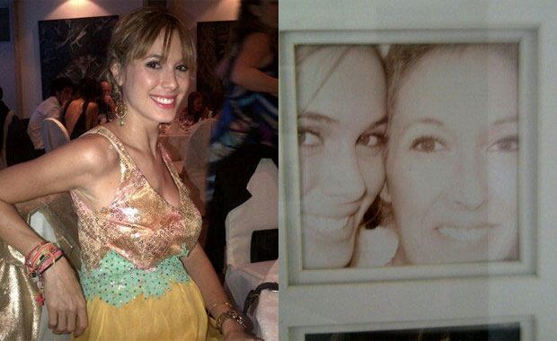 Chechu Bonelli recordó a su mamá con un emotivo mensaje (Fotos: Twitter). 