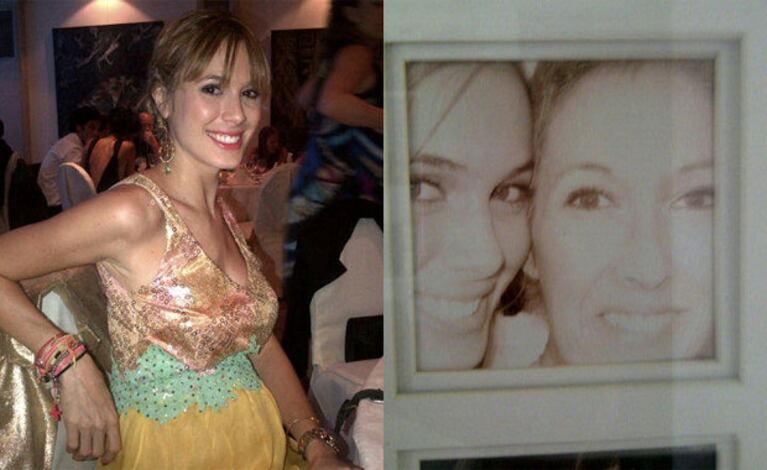 Chechu Bonelli recordó a su mamá con un emotivo mensaje (Fotos: Twitter). 