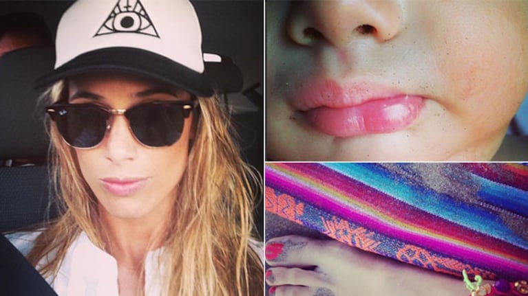 Chechu Bonelli, relax en las playas de Mar del Plata junto a la pequeña Lupe (Foto: Instagram)