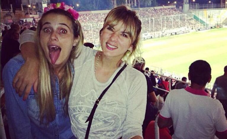 Chechu Bonelli y Gimena Accardi en Niza (Foto: Instagram). 
