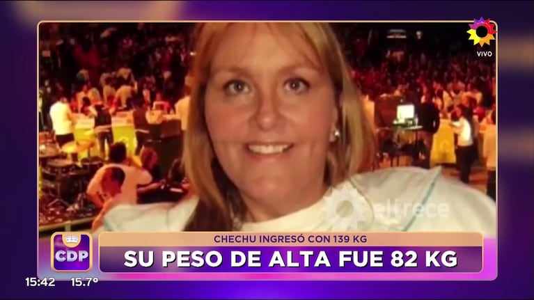 Chechu de Cuestión de Peso edición 2006.