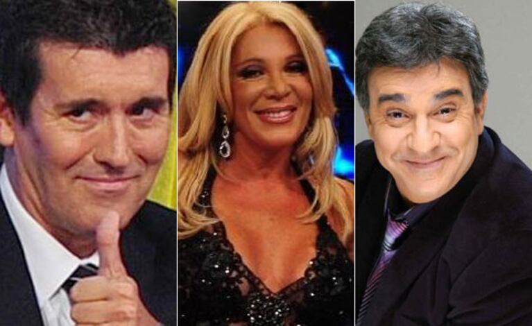 Cherutti, Reina y Rodríguez, al jurado.