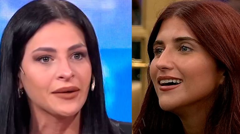 Chiara reveló en Infama que el ex de Titi es Federico Redondo (Foto de América TV y Telefe)