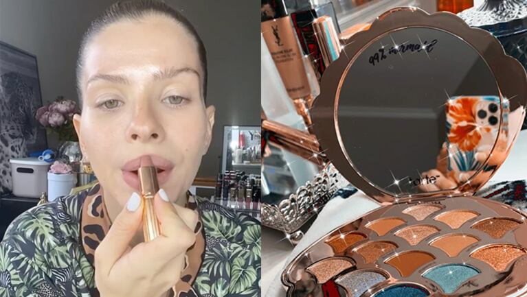 China dio un truquito para que los labios parezcan más carnosos.