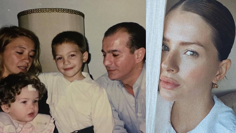 China homenajeó a su papá, Guillermo.