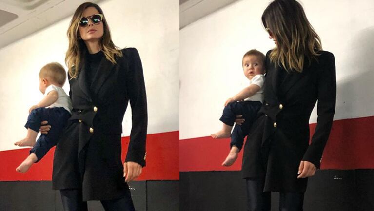 China se mostró súper canchera en Instagram junto a Amancio.
