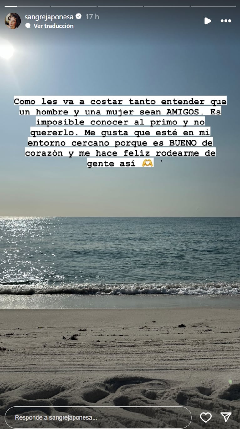 China Suárez aclaró cuál es su vínculo con Marcos Ginocchio tras la polémica que generó la foto íntima