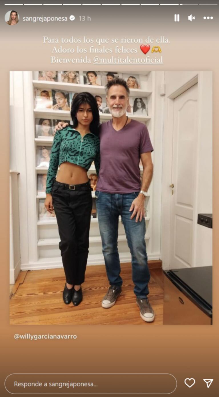 China Suárez apoyó a Anabel Sánchez, la modelo de San Francisco Solano que quiere ser tapa de Vogue: "Para los que se rieron"