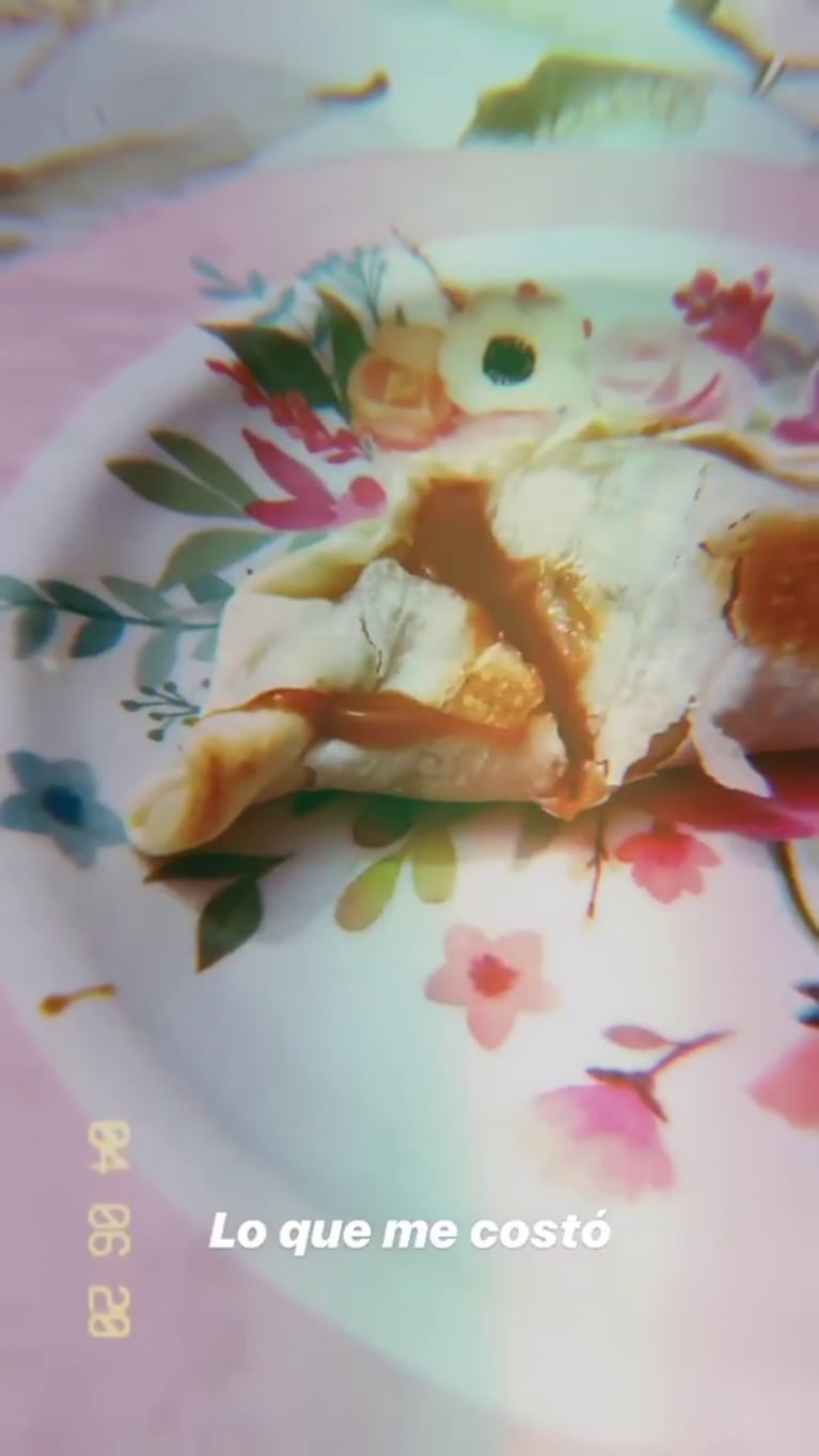 China Suárez compartió la receta de sus excéntricas empanadas caseras: "Lo que me costaron"