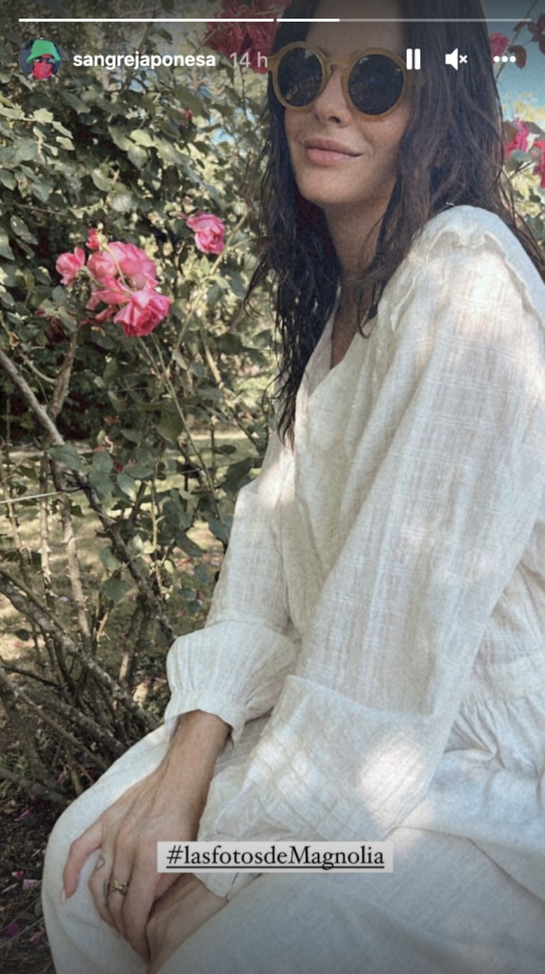 China Suárez compartió las tiernas fotos que le saca Magnolia Vicuña
