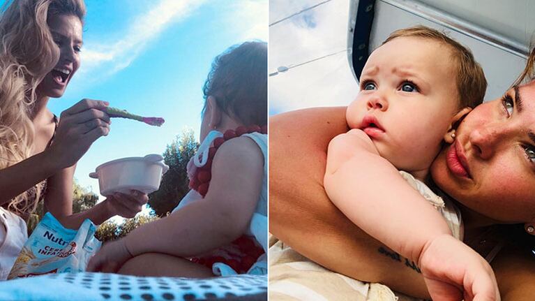 China Suárez contó por qué Magnolia, su beba de 1 año, es vegetariana