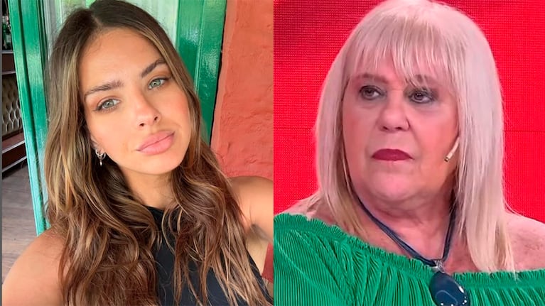China Suárez cruzó a Laura Ubfal en X