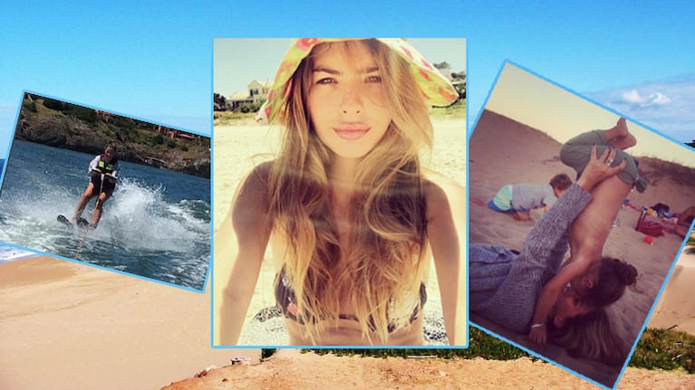 China Suárez, divina en las playas de Punta (Fotos: Instagram). 