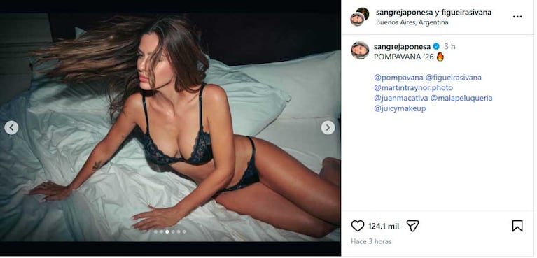 China Suárez (Foto: Instagram @sangrejaponesa)