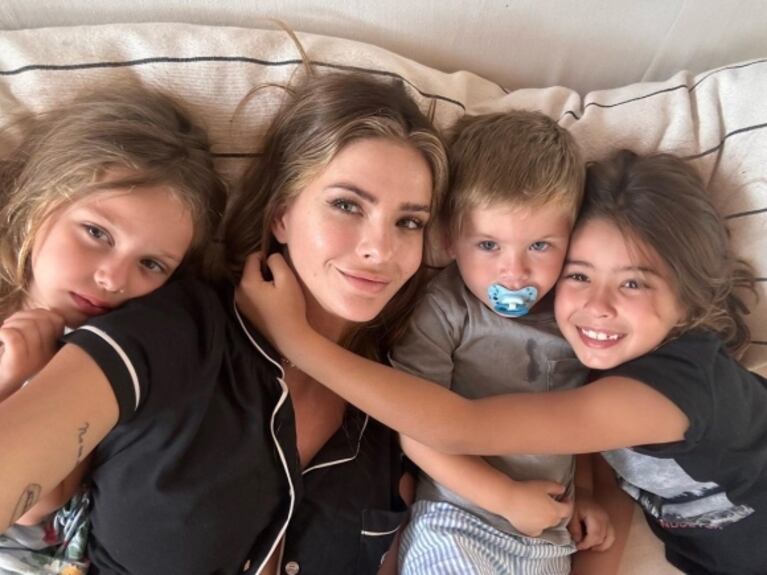 China Suárez juntó a los amores de su vida en una foto, muy especial y tierna