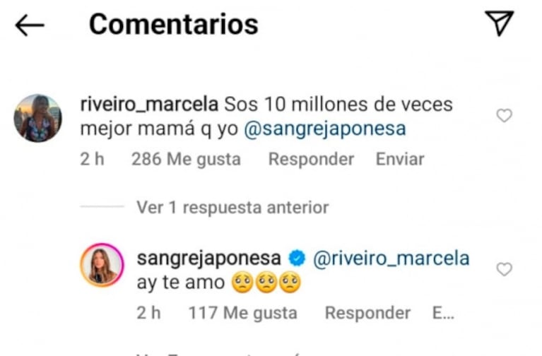 China Suárez le dedicó un conmovedor mensaje a su mamá, junto a fotos inéditas: "Gracias por todo lo que hacés por mí"