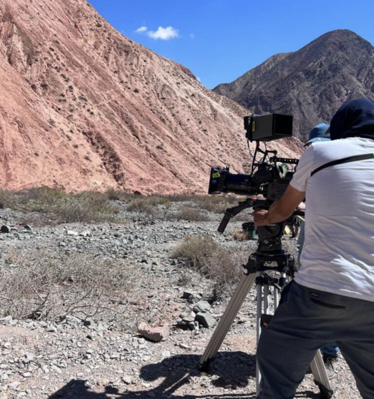 China Suárez mostró el detrás de escena del rodaje del film que protagoniza: "Los sueños sí se cumplen"