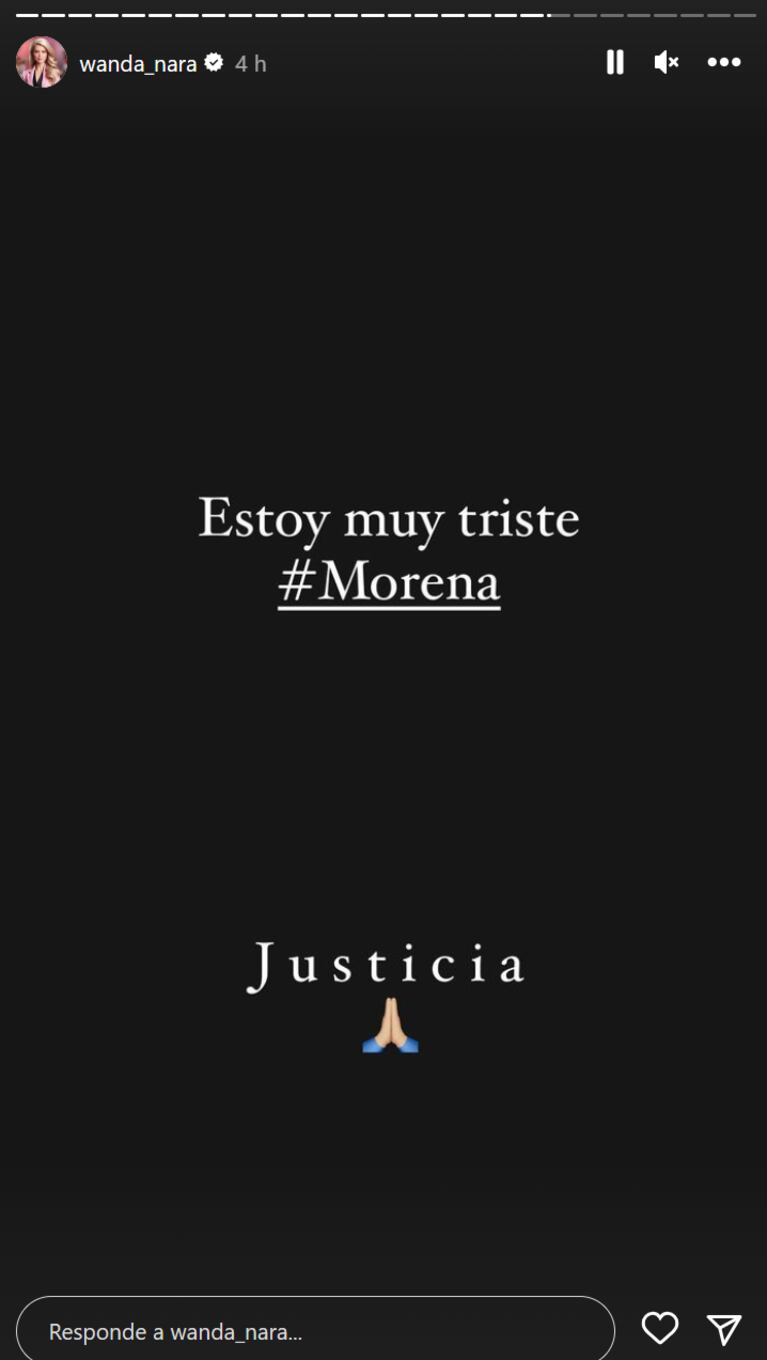 China Suárez pidió justicia por el asesinato de Morena: “¿Cuánto más van a esperar?”