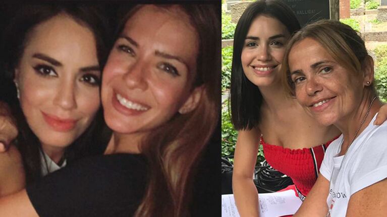China Suárez protagonizó un dulce ida y vuelta con la mamá de Lali Espósito.