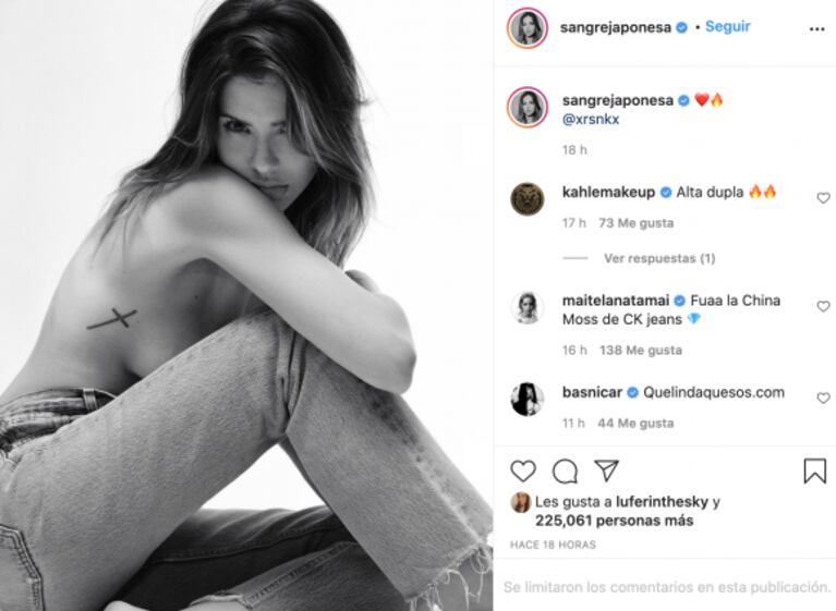 China Suárez protagonizó una sesión de fotos subida de tono tras su separación de Benjamín Vicuña
