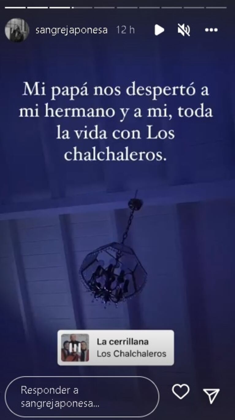 China Suárez quebró en llanto por el audio que Facundo Saravia le mandó a su familia: "Sos la voz de nuestra infancia"