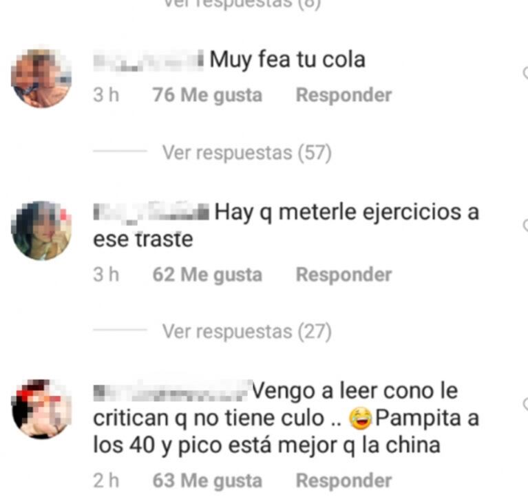 China Suárez recibió insólitas críticas a su cuerpo: la determinación de la actriz contra los haters