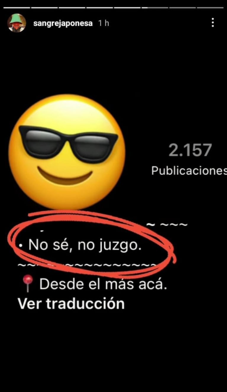 China Suárez salió al cruce de un seguidor que la criticó a pura ironía: "Qué risa me da"