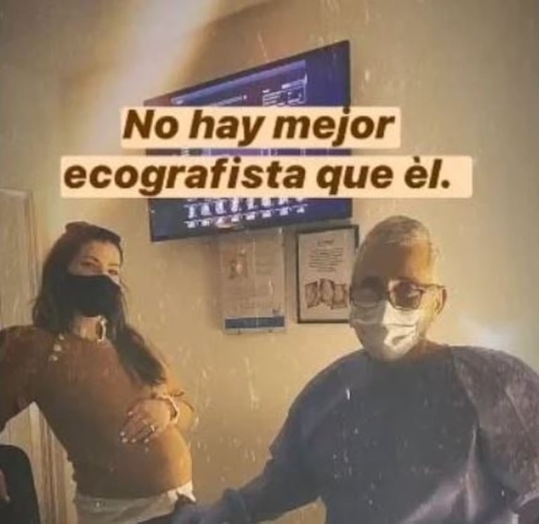 China Suárez se hizo una nueva ecografía y lució su súper pancita: "No hay mejor que él"