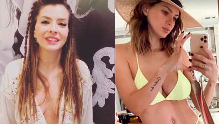 China Suárez se mostró muy sexy en traje de baño, tras su cirugía de aumento de lolas