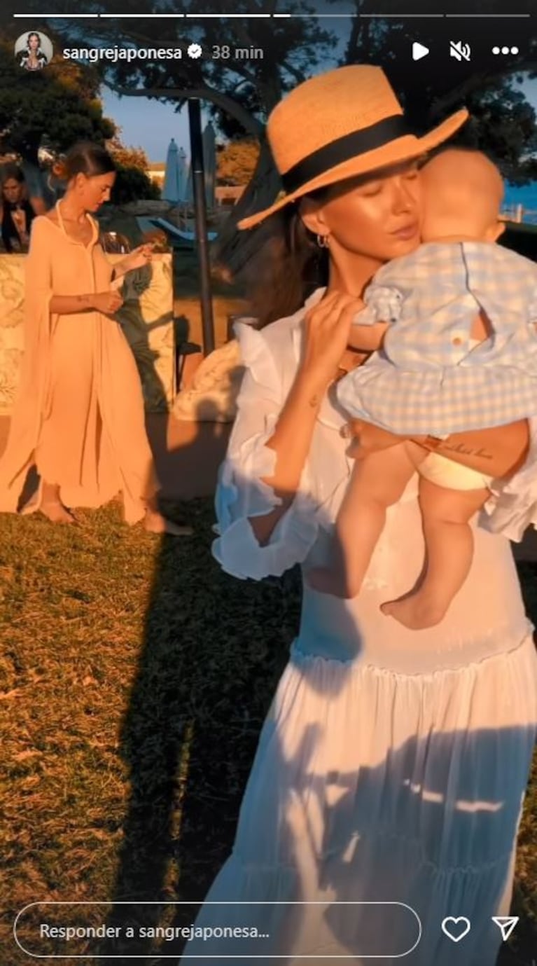 China Suárez sorprendió a Magnolia Vicuña en el día de su cumpleaños: el video del dulce despertar de la niña